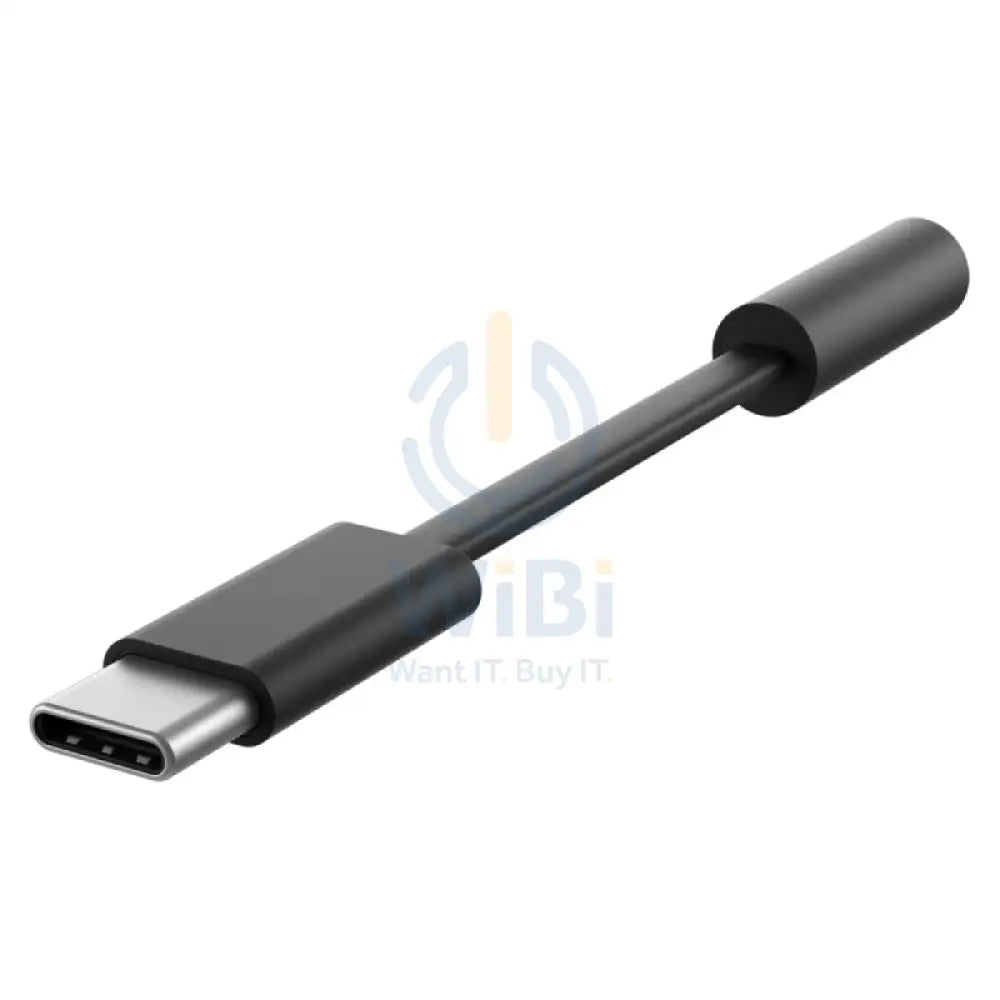 Microsoft Surface USB-C to 3.5mm Audio Adapter - USB-C / 3.5 mm / Black Accessories > Cables & Converters > Audio &