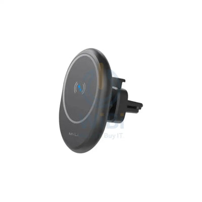 MiLi Mag Carmate 15W Magnetic Fast Wireless Charging Car Mount - Black Accessories > Mobiles & Tablets > Mobiles > Car