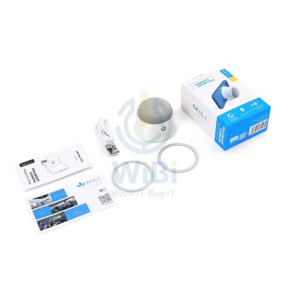 MiLi Mag Soundmate Mini MagSafe Bluetooth Speaker - White Accessories > Audio > Speakers