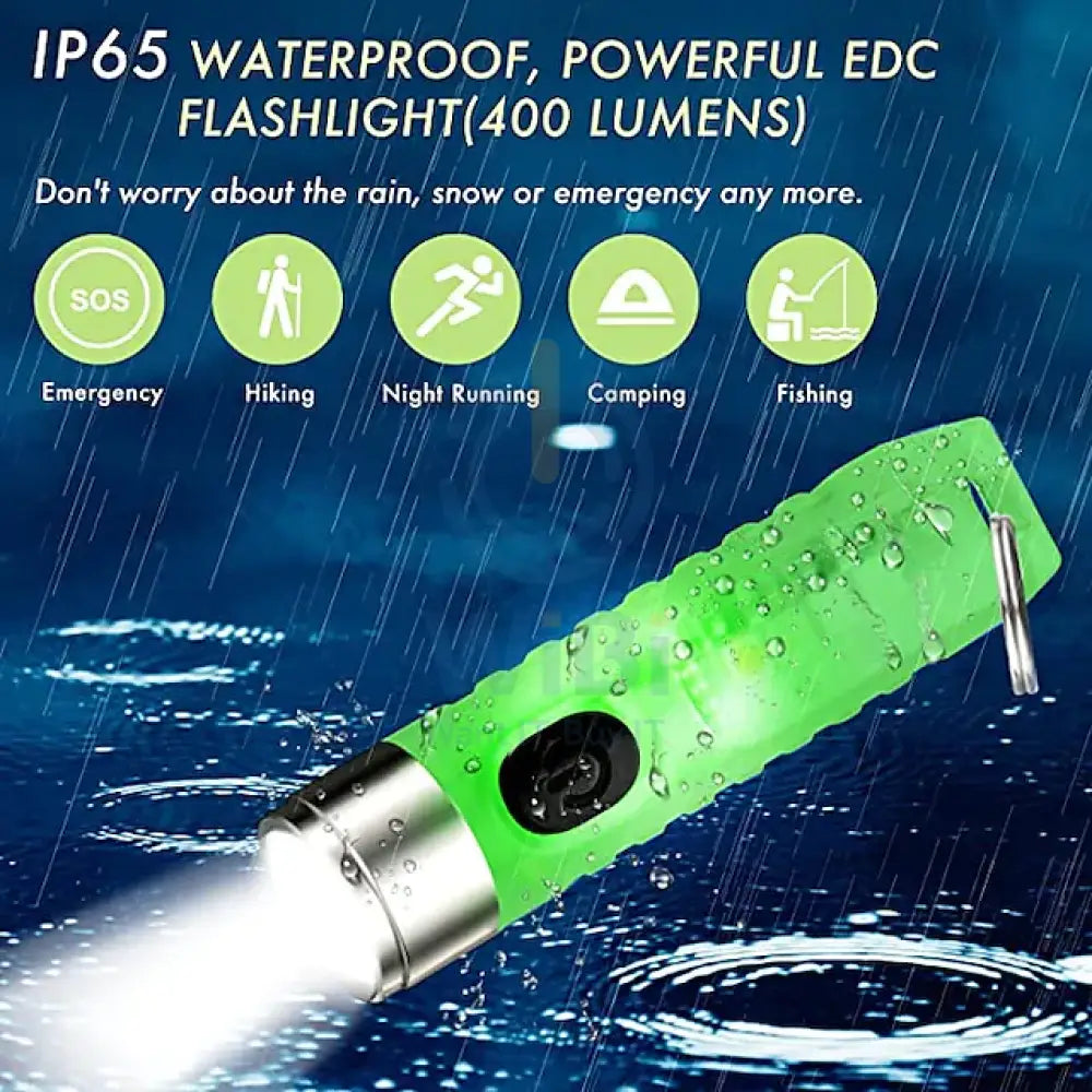 Mini Multifunctional White Laser Flashlight With Strong Light Accessories > Smart Devices