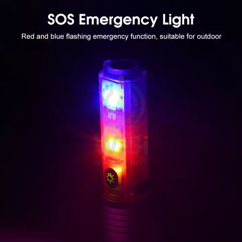 Mini Multifunctional White Laser Flashlight With Strong Light Accessories > Smart Devices
