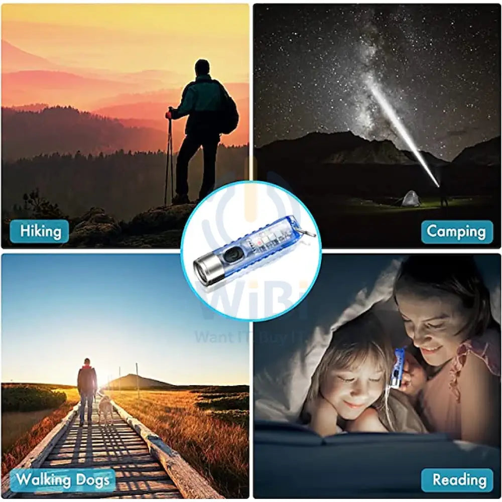 Mini Multifunctional White Laser Flashlight With Strong Light Accessories > Smart Devices