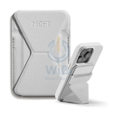 MOFT Magnetic Wallet and Phone Stand - Misty Gray Accessories > Mobiles & Tablets > Mobiles > Mobile Holder / Stands