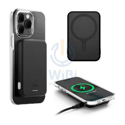 MOFT MagSafe Snap Battery Pack Magnetic Charging - Black Accessories > Power Bank