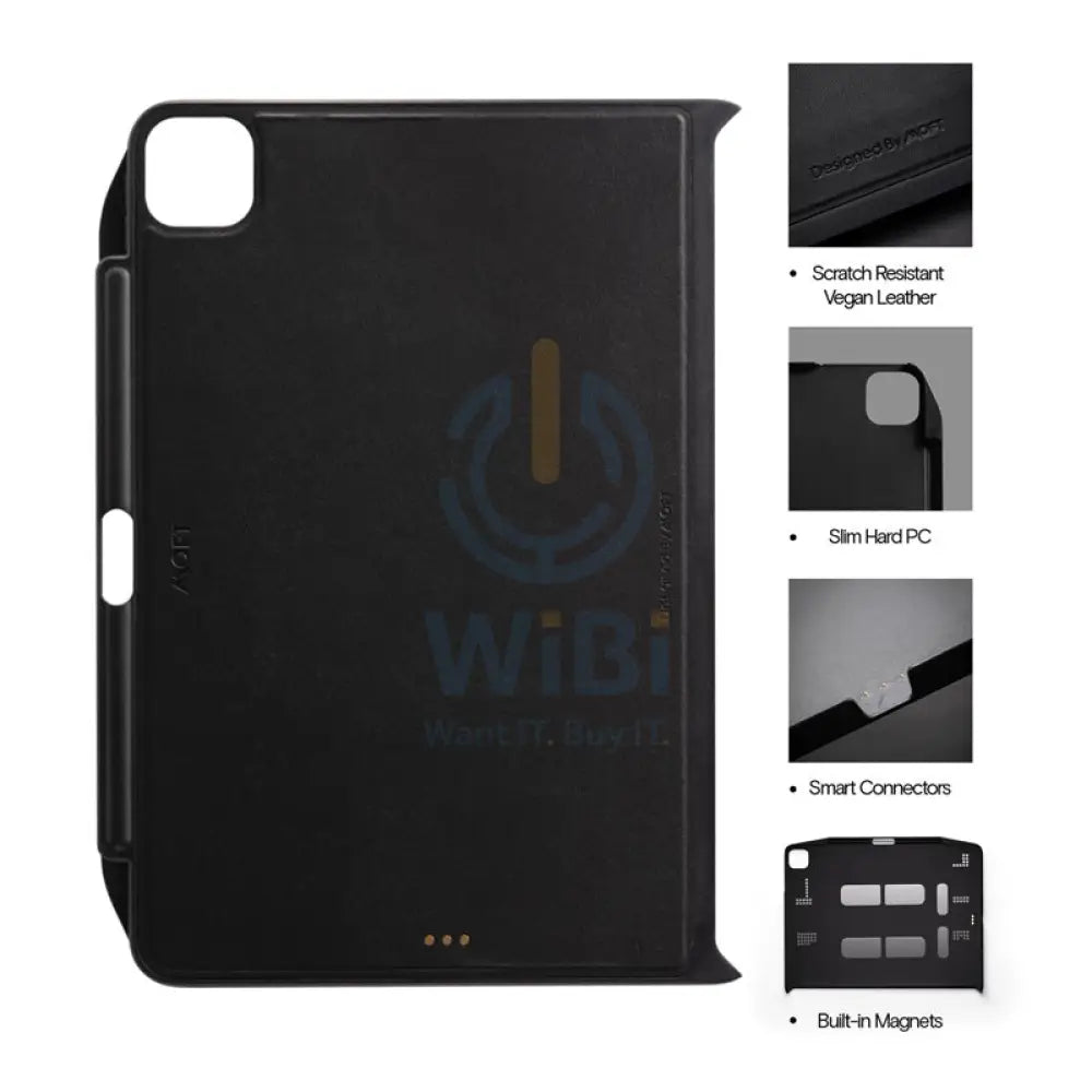 MOFT Snap Case For iPads 11 Inches (Magnetic-friendly) - Black Accessories > Other Accessories
