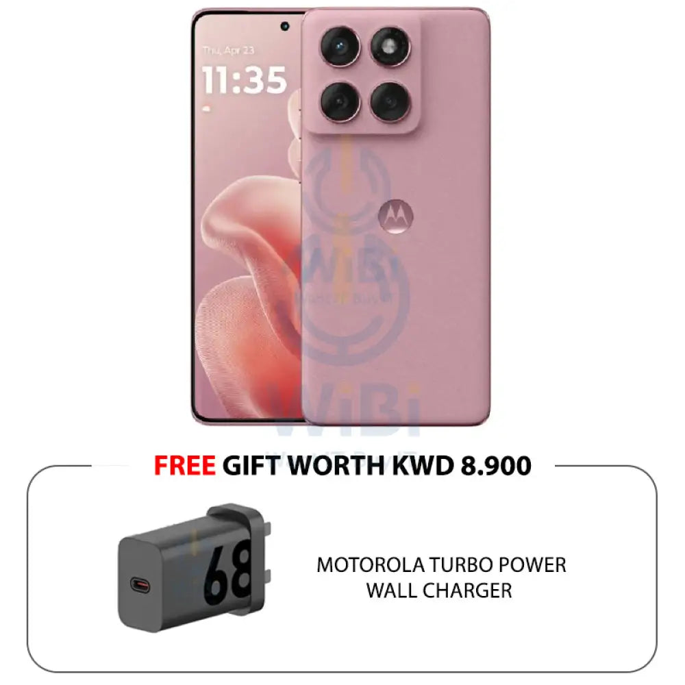 Motorola Edge 60 Fusion - 12GB / 256GB / 6.67’’ / 5G / Pantone Zephyr (Pink) - Mobile Mobiles & Tablets > Mobiles