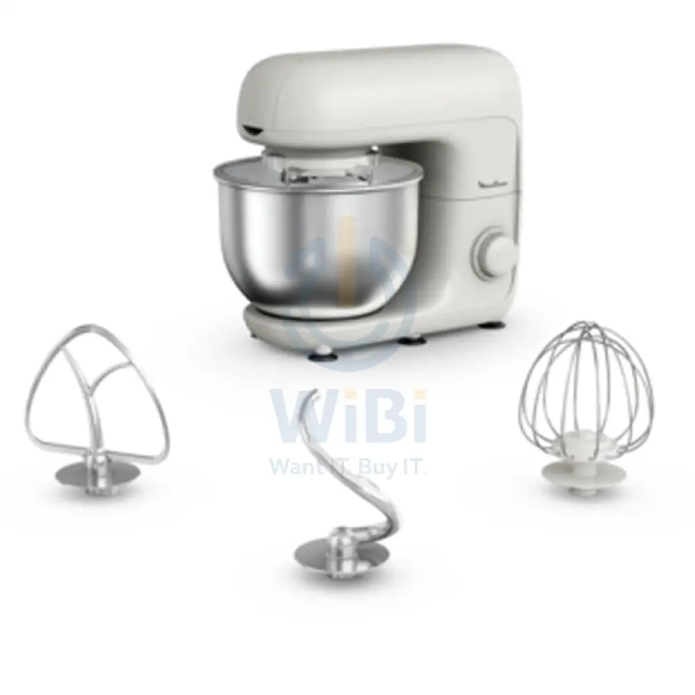 Moulinex QA160127 Kitchen Machine - 800 Watts / 4.8L Steel Bowl Accessories > Smart Devices