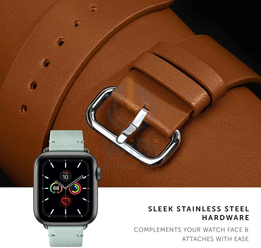 Native Union Apple Watch 45/44/42mm/Ultra Classic Straps - Sage Accessories > Smart Watches