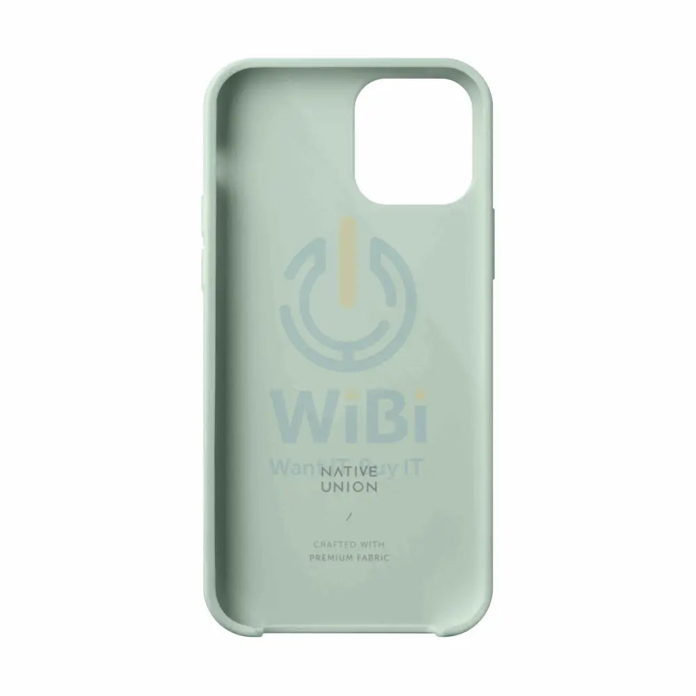 Native Union iPhone 12 mini Clic Canvas Case - Sage Accessories > Mobiles & Tablets > Mobiles > Screen Protectors &