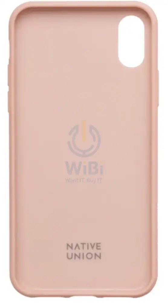 Native Union iPhone XS Max Clic Card Case - Rose Accessories > Mobiles & Tablets