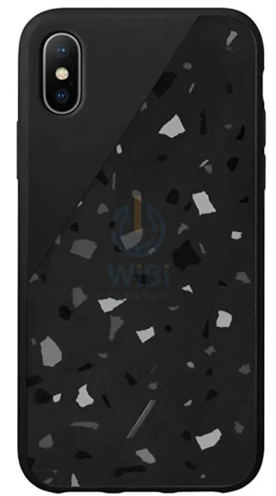 Native Union iPhone XS Max Clic Terrazzo Case - Black Accessories > Mobiles & Tablets > Mobiles