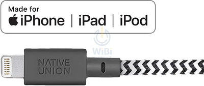 Native Union Night Cable - USB A to Lightning - 3M - Zebra Accessories > Cables & Converters > Cables