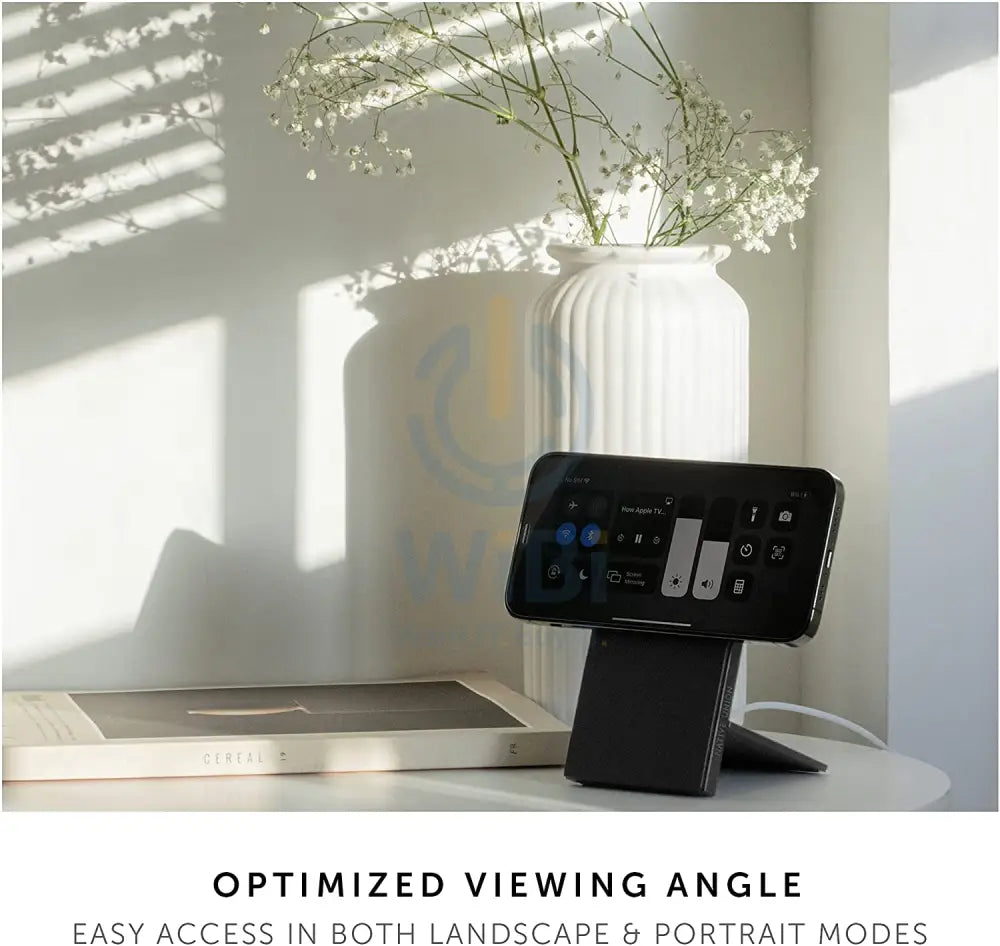 Native Union Rise Dock For MagSafe - Black Accessories > Mobiles & Tablets > Mobiles > Mobile Holder / Stands