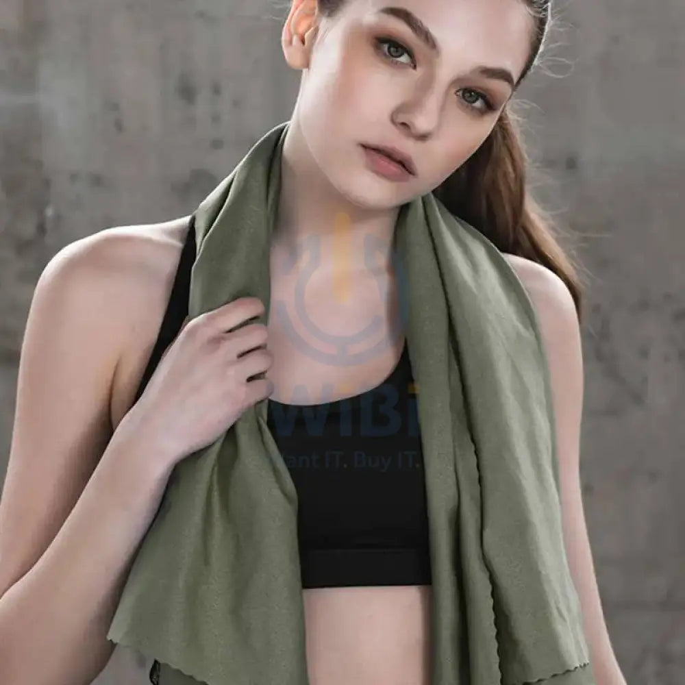 Naturehike MJ01 quick-drying towel - Olive green Outdoor & Travel > Towels