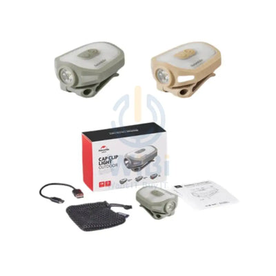 Naturehike Outdoor Clip Hat Lamp - Khaki Outdoor & Travel > Lamps
