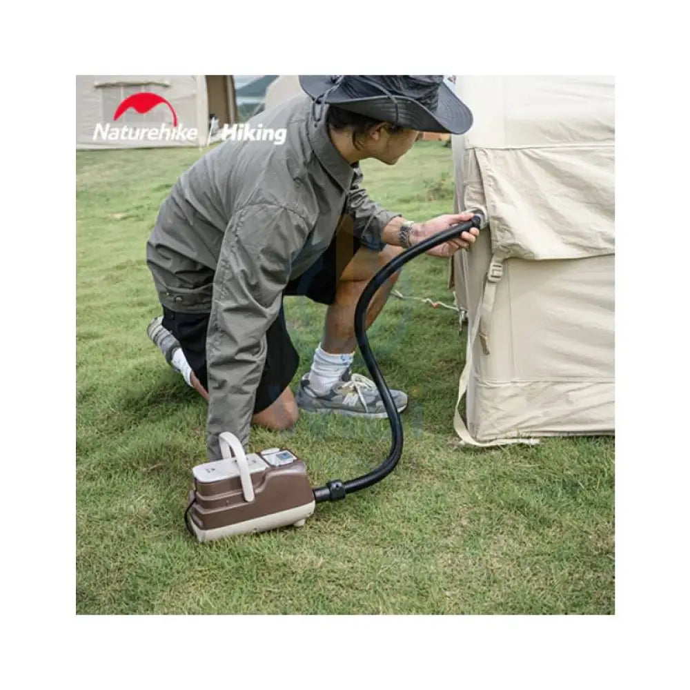 Naturehike Outdoor Inflatable Pump - Brown Outdoor & Travel