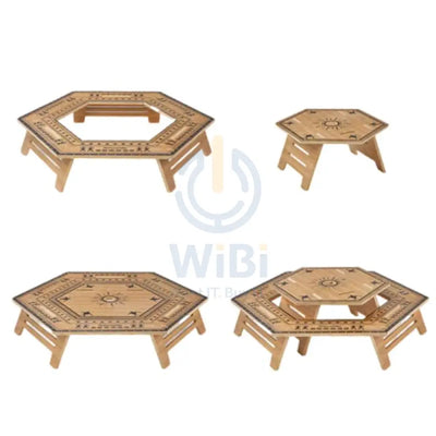 Naturehike Outdoor Multilayer Hexagonal Table (medium) - Reinventing the mark- Outer Outdoor & Travel > Tables