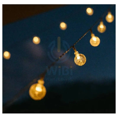 Naturehike Solar Pendant Light Ball String Warm Light - White Outdoor & Travel
