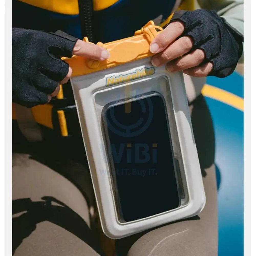 Naturehike Waterproof Floating Phone Bag - Yellow Outdoor & Travel > Bags