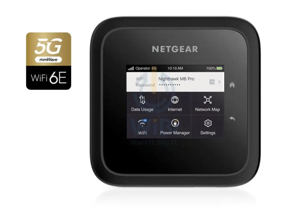 Netgear Nighthawk M6 برو M6 برو 5جي mmWave WiFi 6E هاتف نقطة اتصال راوتر فوق إلى 8 جيجابت في الثانية غير مقفلة منتجات > هاتف