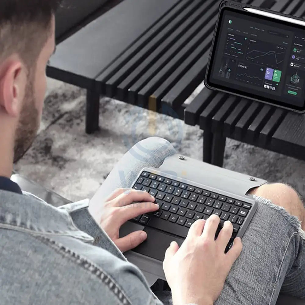 Nillkin Bumper Combo Keyboard Case - Apple iPad / 10.9inch / 2022 Accessories > Mobiles & Tablets > Offer Zone