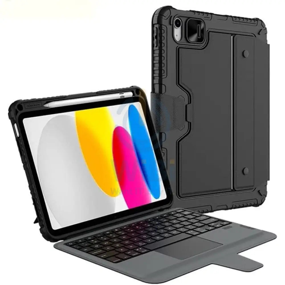 Nillkin Bumper Combo Keyboard Case - Apple iPad / 10.9inch / 2022 Accessories > Mobiles & Tablets > Offer Zone
