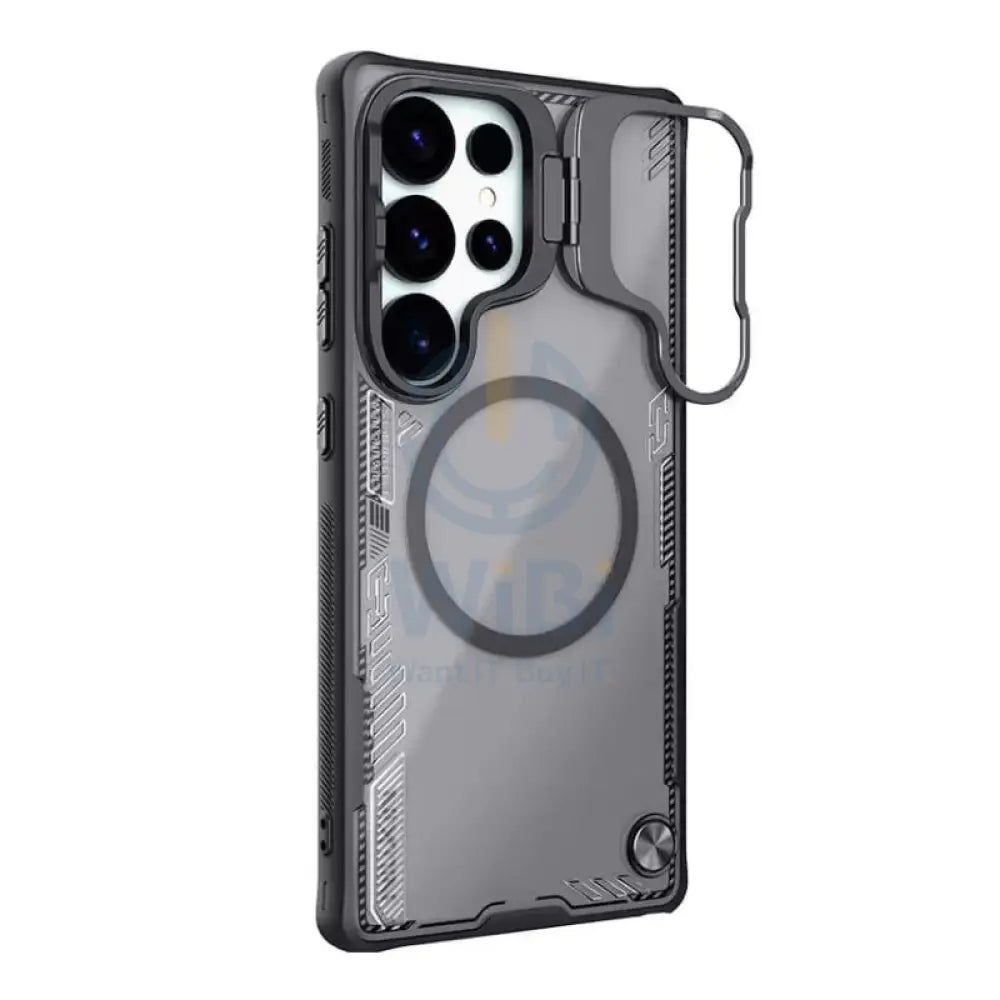 Nillkin Iceblade Prop Frame Version Magnetic MagSafe Case - Samsung Galaxy S25 Ultra / Black Accessories > Mobiles &