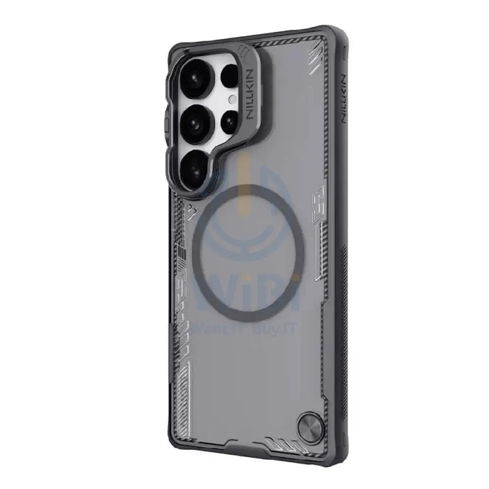 Nillkin Iceblade Prop Frame Version Magnetic MagSafe Case - Samsung Galaxy S25 Ultra / Black Accessories > Mobiles &