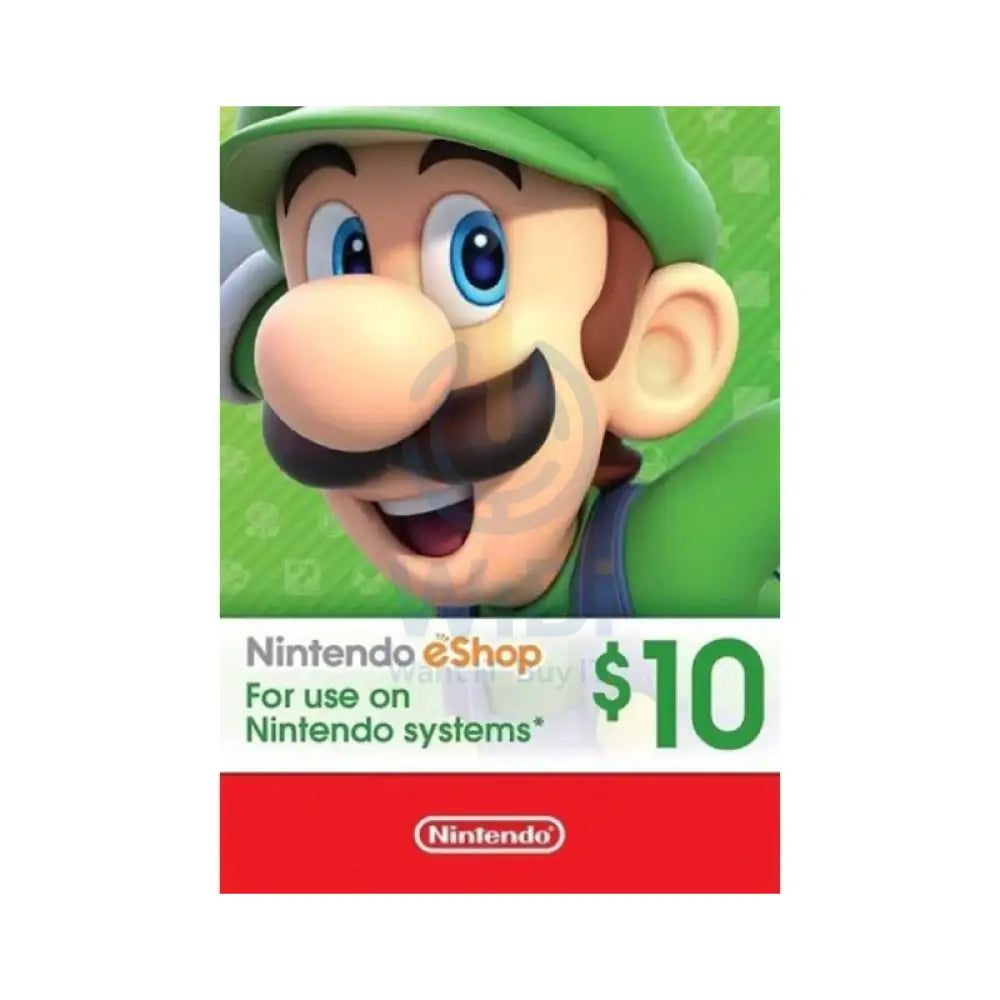Nintendo eShop Card $10 (US) Digital Card Digital Cards