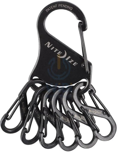 NiteIze KeyRack Steel - S-Biner® - Black Accessories > Other Accessories