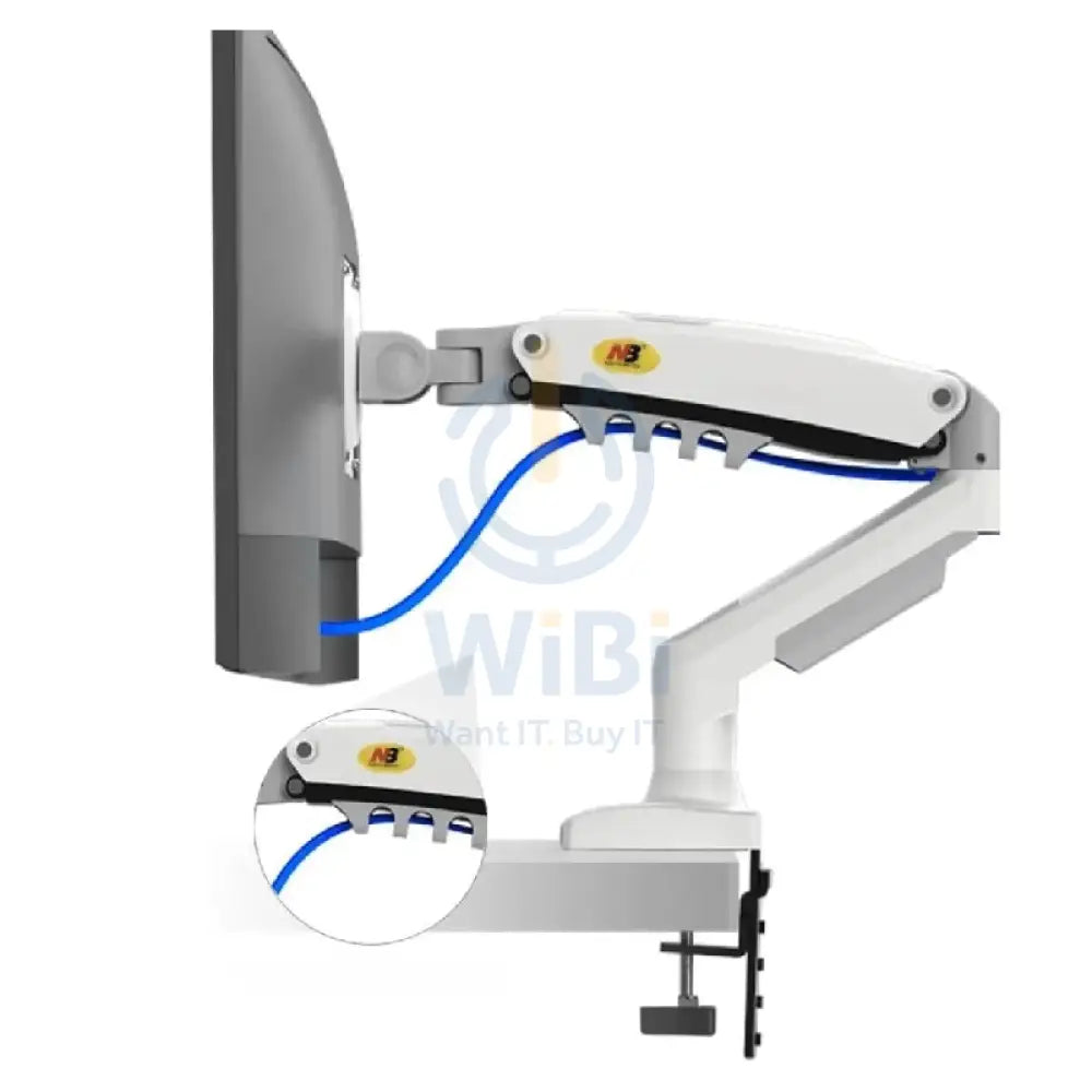 NORTH BAYOU F160 Dual Gas Strut Desktop Monitor Mount - 17” – 27” screens Accessories > Other Accessories