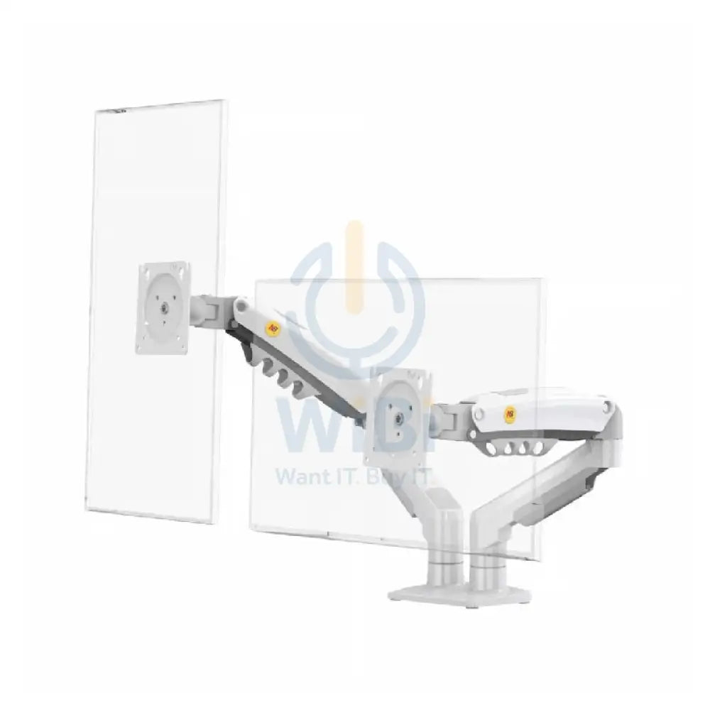 NORTH BAYOU F160 Dual Gas Strut Desktop Monitor Mount - 17” – 27” screens Accessories > Other Accessories