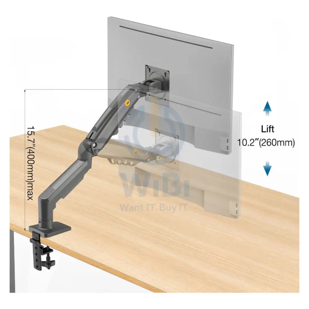 NORTH BAYOU F80 Single arm Mount - 17″ – 30″ screens Accessories > Other Accessories