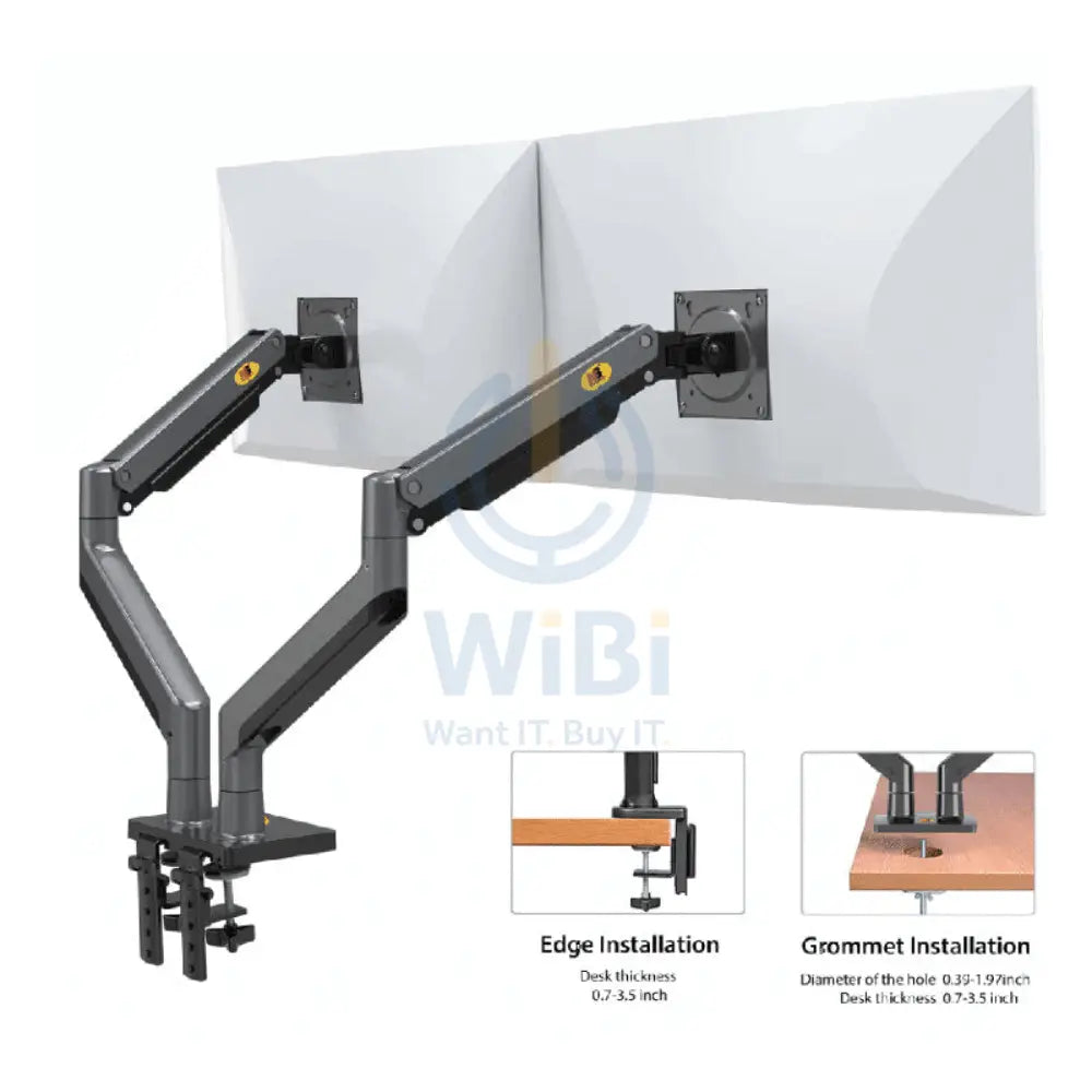 NORTH BAYOU G32 Ultra Wide Full Motion Swivel Dual Monitor - 22” – 32” screens Accessories > Other Accessories