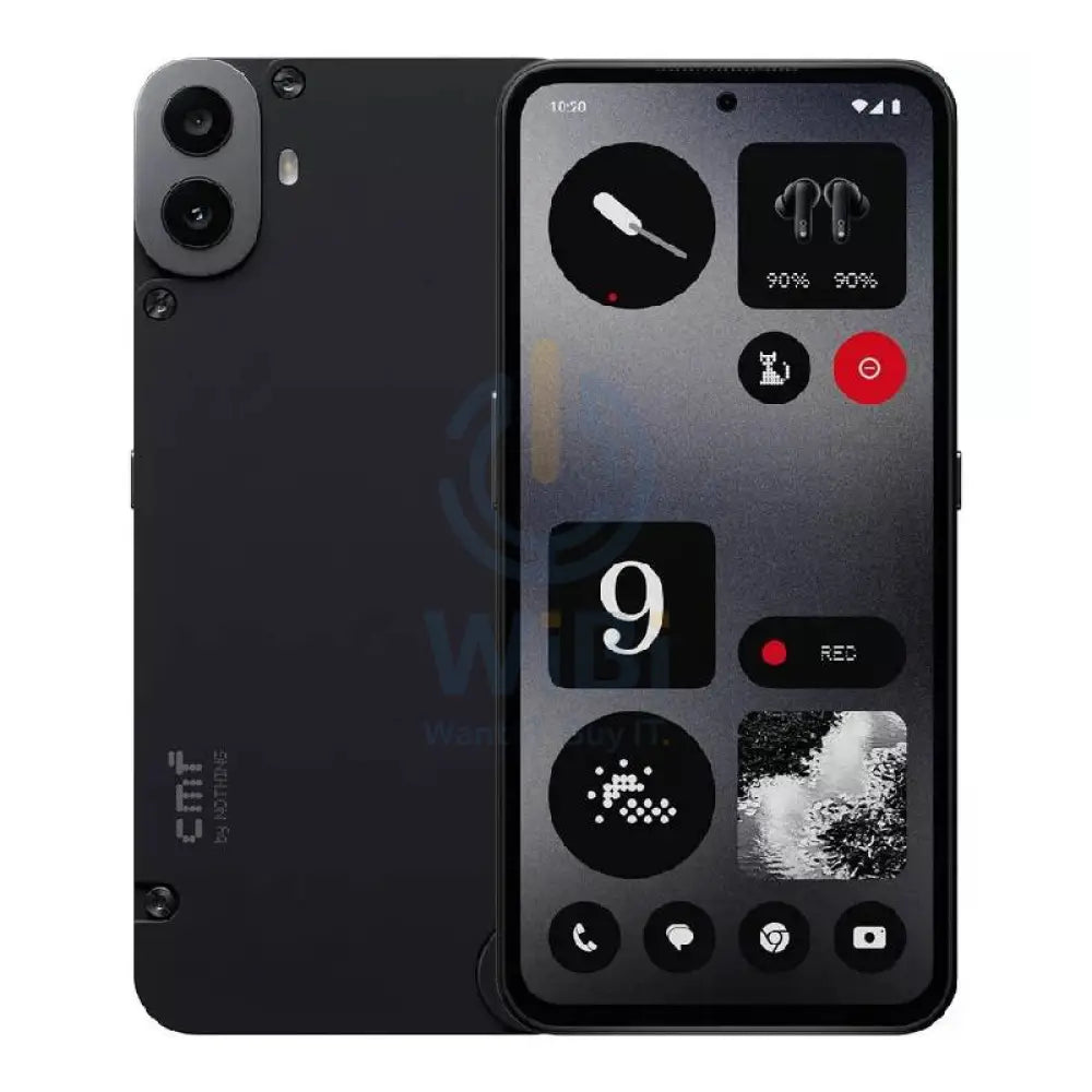 لا شيء CMF Phone 1 - 256 جيجابايت / 8 جيجابايت / 6.67 بوصة AMOLED / 5جي .67 بوصة / 5جي أسود / هاتف هواتف تابلت هواتف