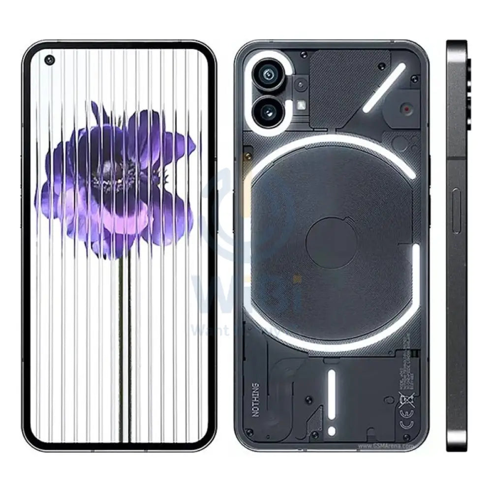 Nothing Phone 1 - 128GB / 8GB / 6.55" LCD / Wi-Fi / 5G / Black - Mobile