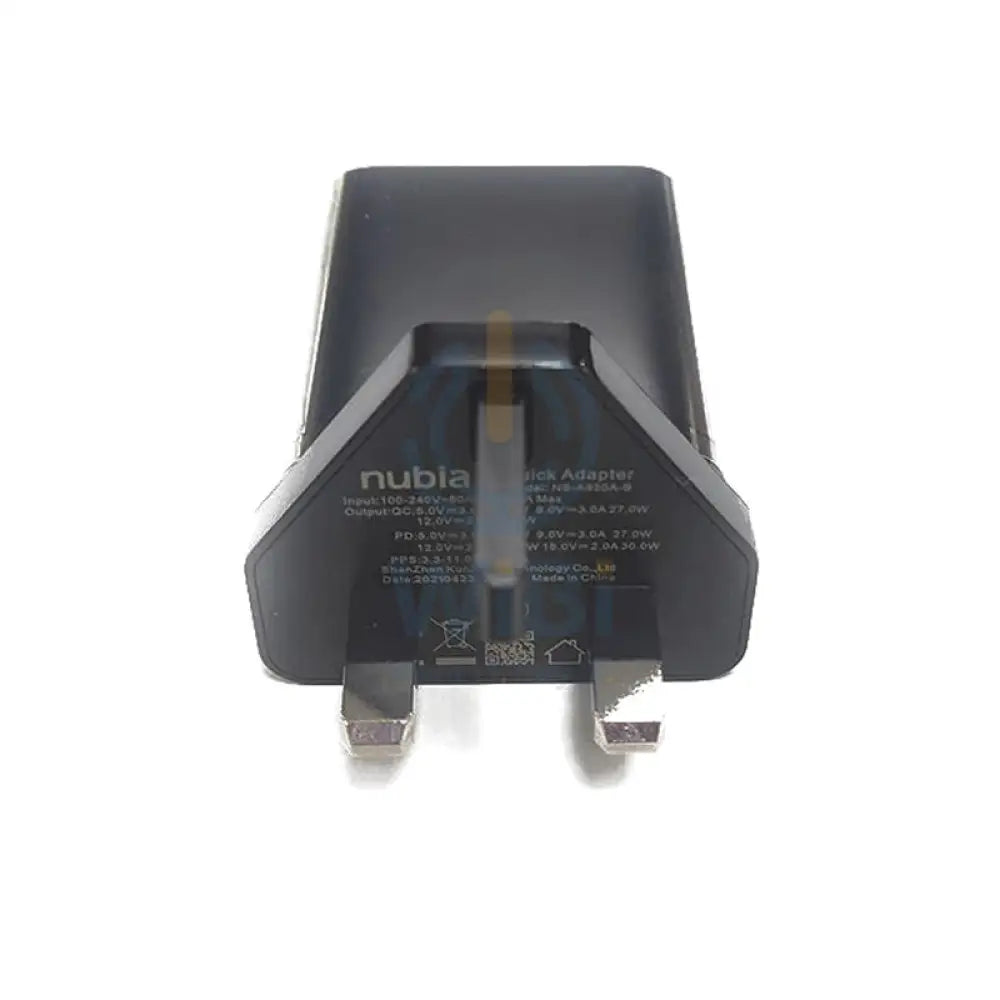 Nubia Quick Adaptor 30W Accessories > Power Adapters