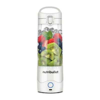 Nutribullet NB-PB475W Rechargeable Portable Blender - White Accessories > Smart Devices