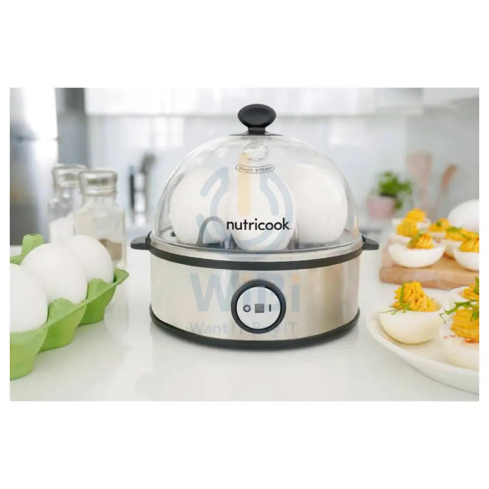 Nutricook NC-EC360 Rapid Egg Cooker - 360 Watts / 7 Eggs Cooking Rack Accessories > Smart Devices