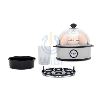 جهاز طهي البيض السريع Nutricook NC-EC360 - 360 واط سعة 7 بيضات حامل اكسسوارات ذكي