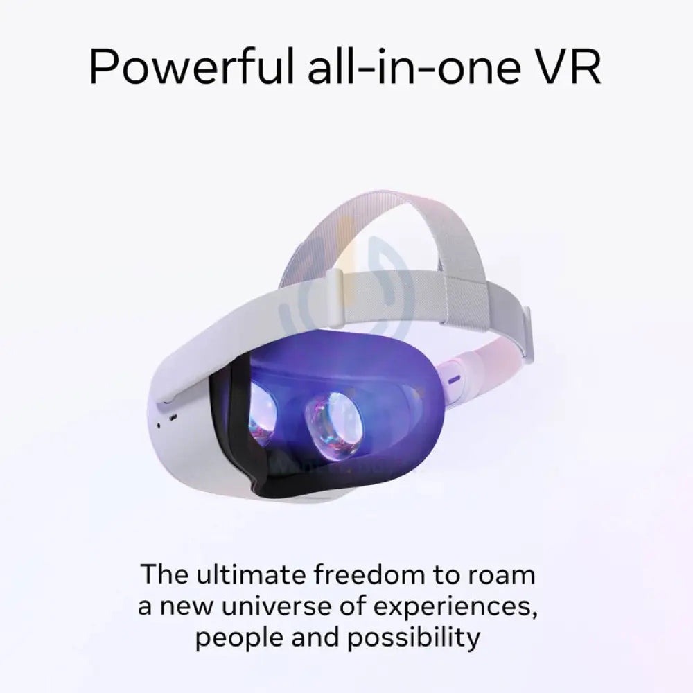 سماعة الواقع الافتراضي Oculus Meta Quest 2 متقدم كل- سناب دراجون XR2 / كور - 6 جيجابايت رام / 128 جيجابايت تخزين / واي-فاي