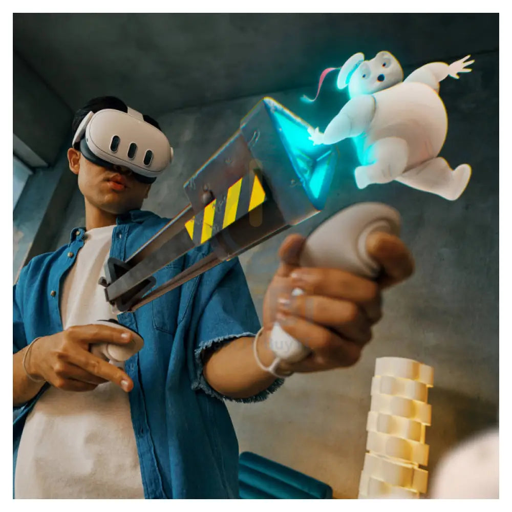 سماعة الواقع الافتراضي Oculus Meta Quest 3 متقدم كل- سناب دراجون XR2 الجيل 2 / كور - 8 جيجابايت رام / 512 جيجابايت تخزين / واي-فاي