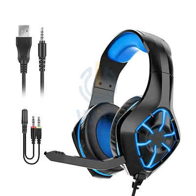 ONIKUMA-GAMING HEADSET GS 1000 - BLUE Accessories > Audio > Headphones > Gaming Zone