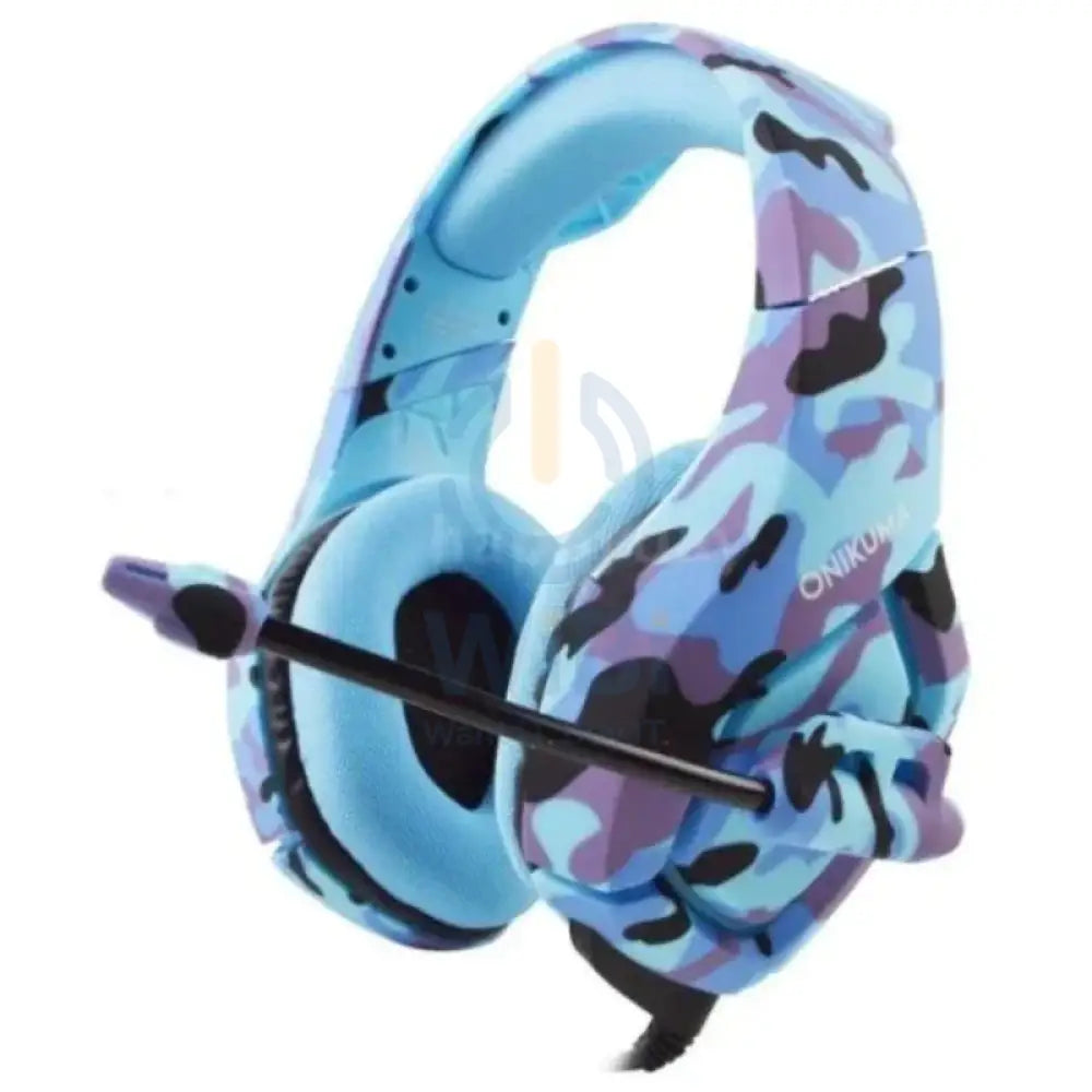 ONIKUMA-GAMING HEADSET K1 ARMY BLUE Accessories > Audio > Headphones > Gaming Zone