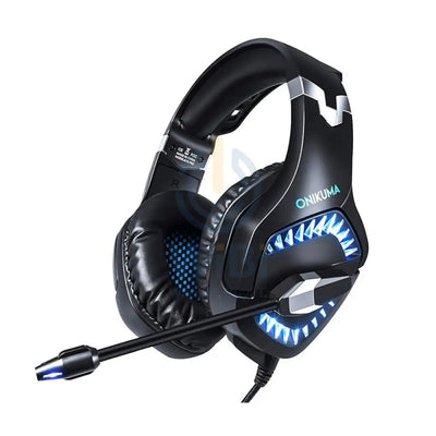 ONIKUMA K1B PRO Stereo Gaming Headset - Black / Blue Accessories > Audio > Headphones > Gaming Zone