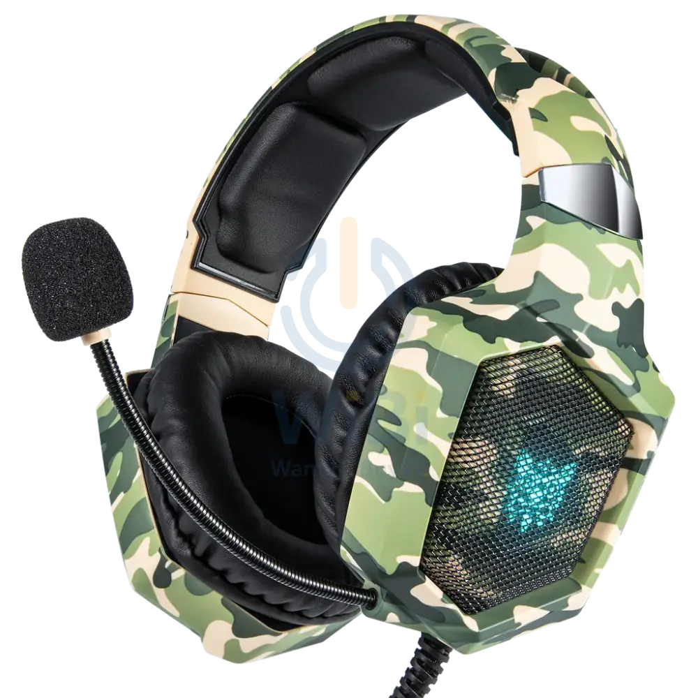 ONIKUMA K8 Gaming Headset ARMY With RGB Light Accessories > Audio > Headphones > Gaming Zone