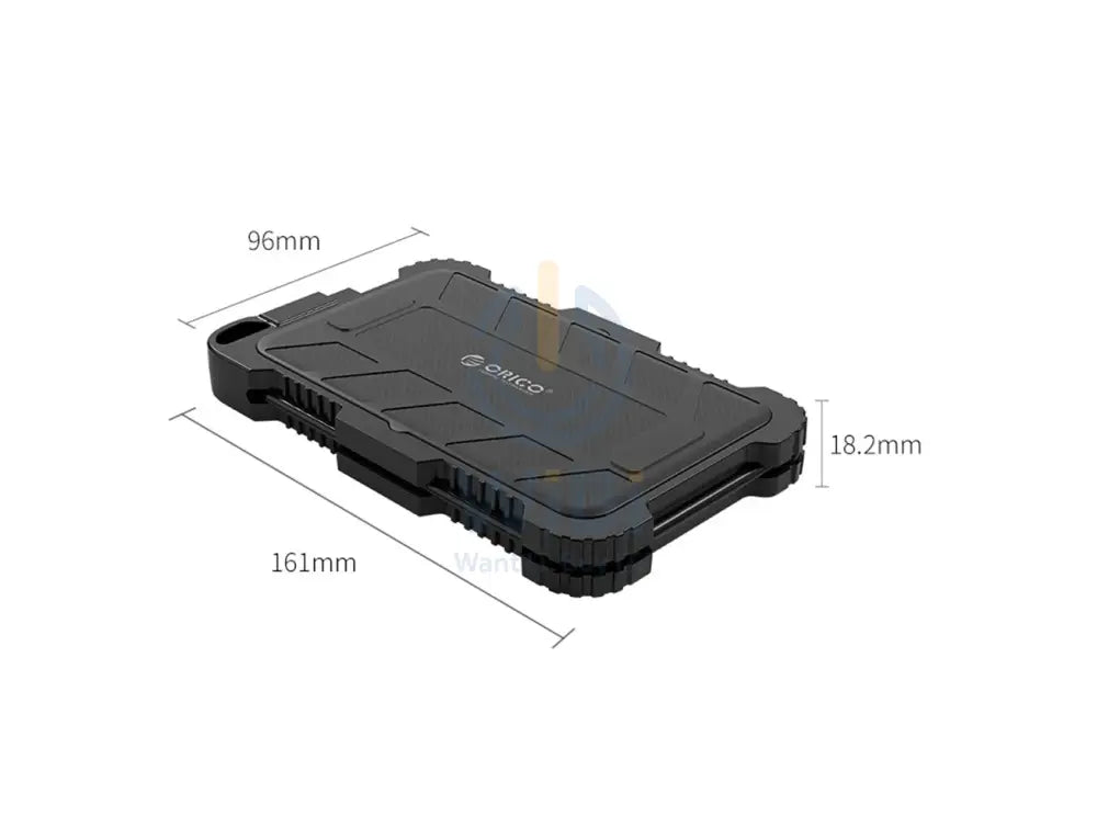 ORICO 2.5-inch Triple Protection Hard Drive Enclosure - Black Accessories > Other Laptop Accessories