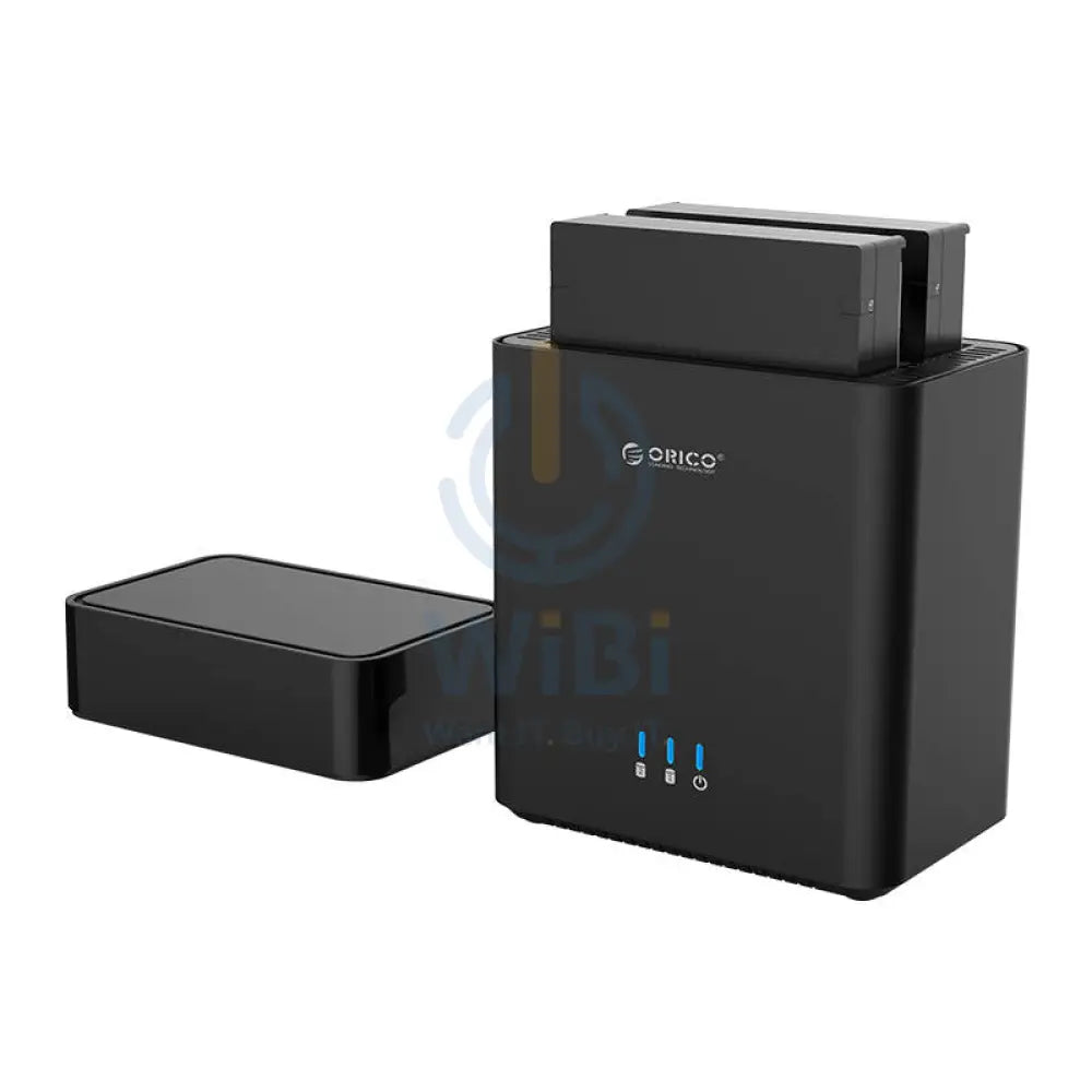 ORICO 3.5 inch 2 Bay Magnetic-type Type-C Hard Drive Enclosure - Black Accessories > Other Laptop Accessories