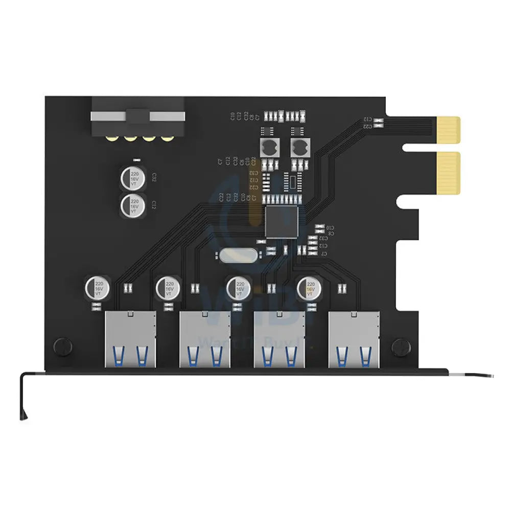ORICO 4 Port USB3.0 PCI-E Expansion Card Accessories > Other Peripherals