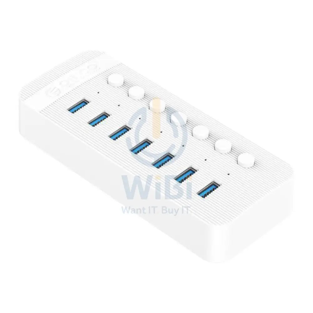 ORICO 7 Port USB Hub - White Accessories > USB Hub